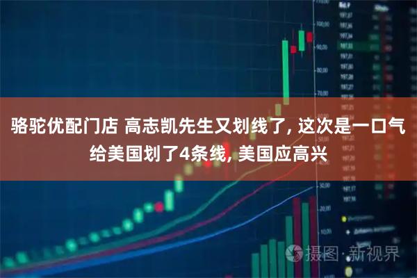 骆驼优配门店 高志凯先生又划线了, 这次是一口气给美国划了4条线, 美国应高兴